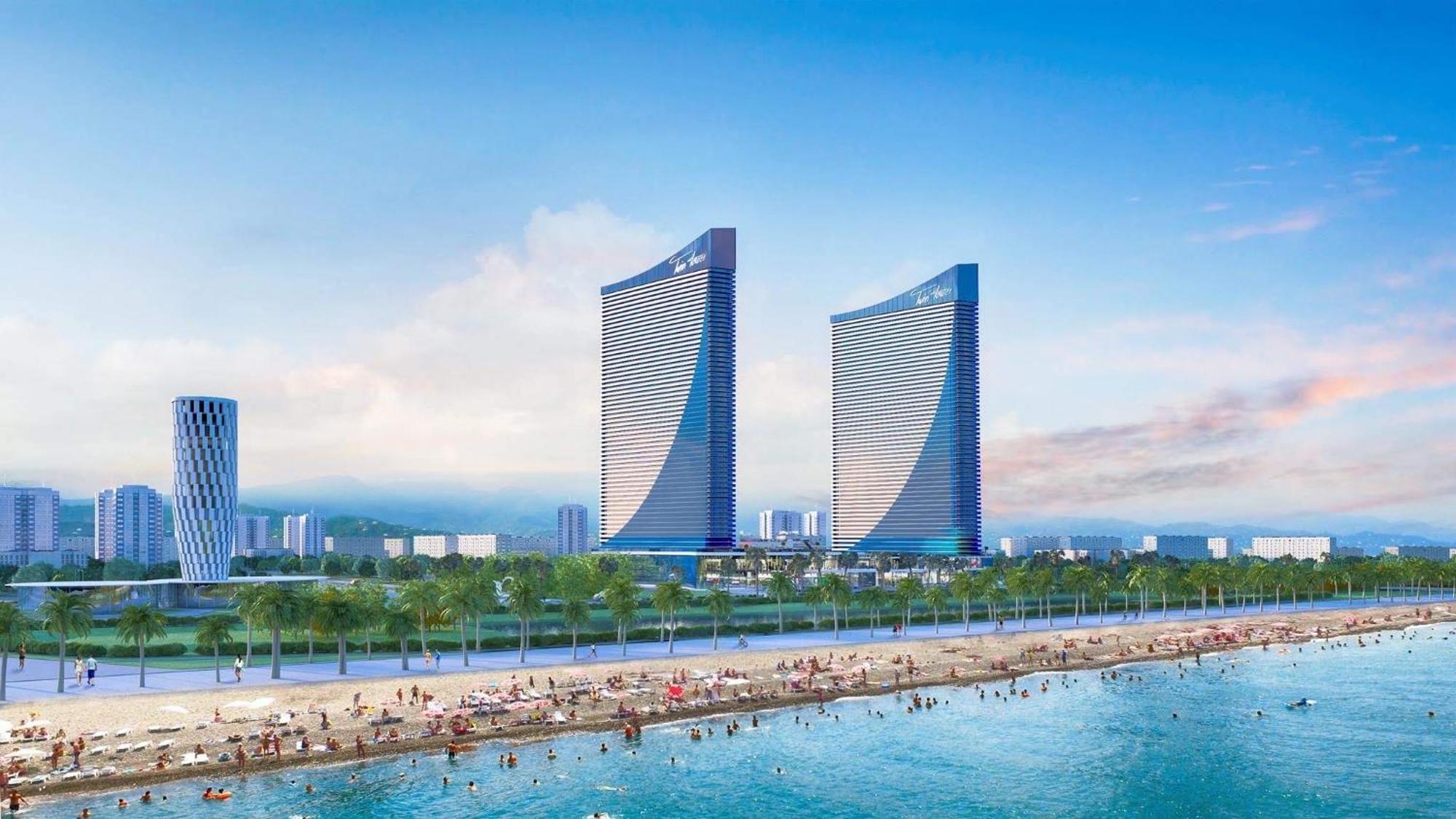Orbi City Luxury Towers Aparthotel Batumi Esterno foto